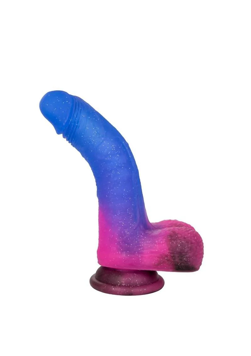 Naughty Bits Ombre Hombre Rechargeable Silicone Vibrating Dildo - Image 4