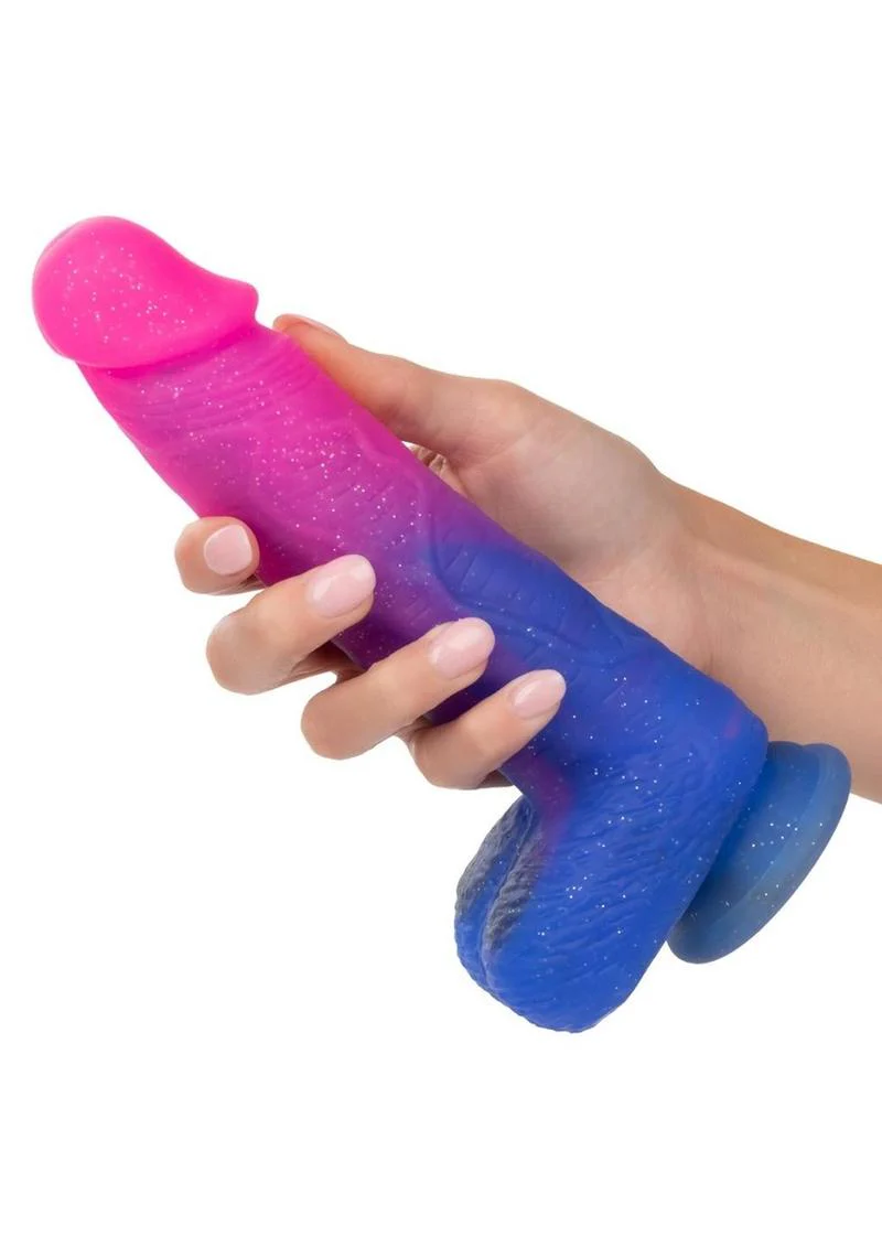 Naughty Bits Ombre Hombre XL Rechargeable Silicone Vibrating Dildo - Image 4