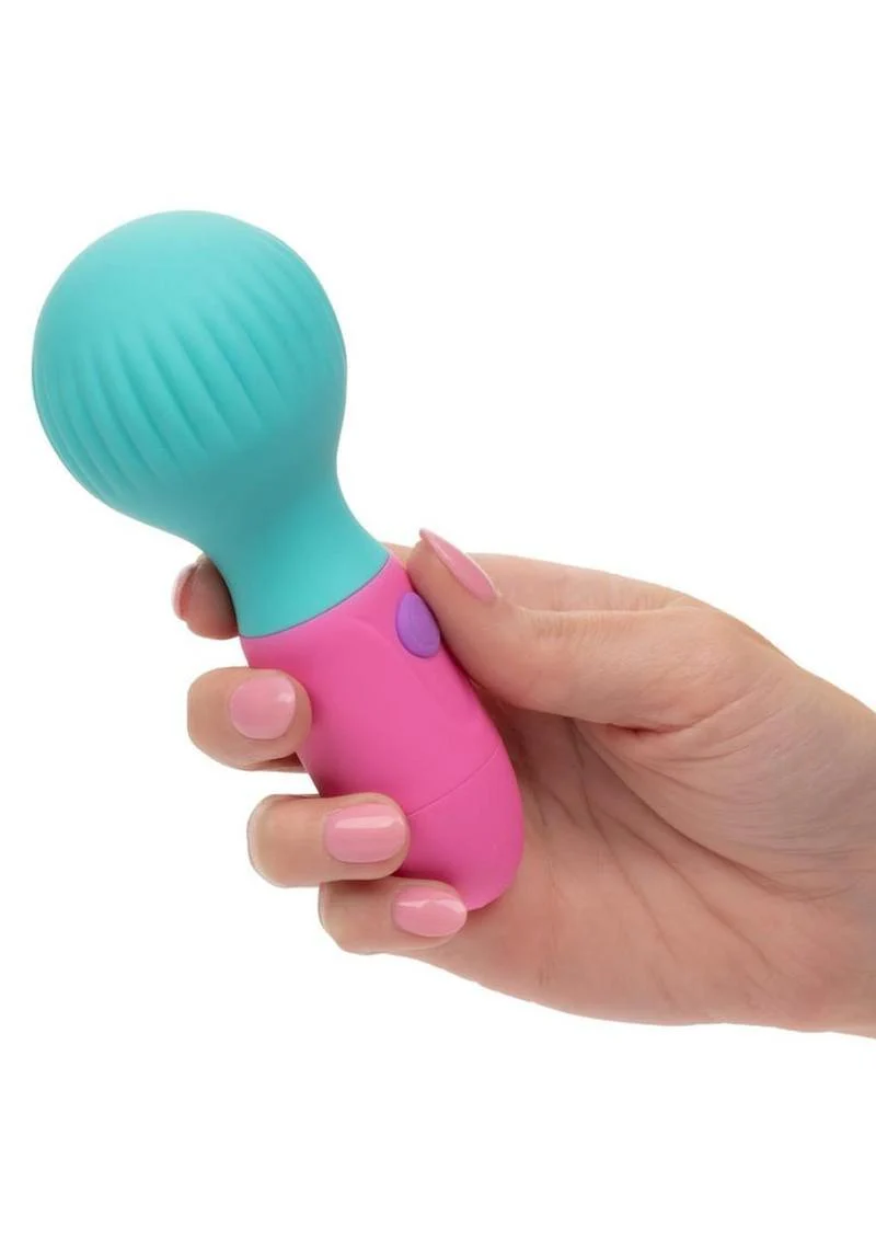 Naughty Bits to The Max Vibrating Rechargeable Silicone Wand - Image 3