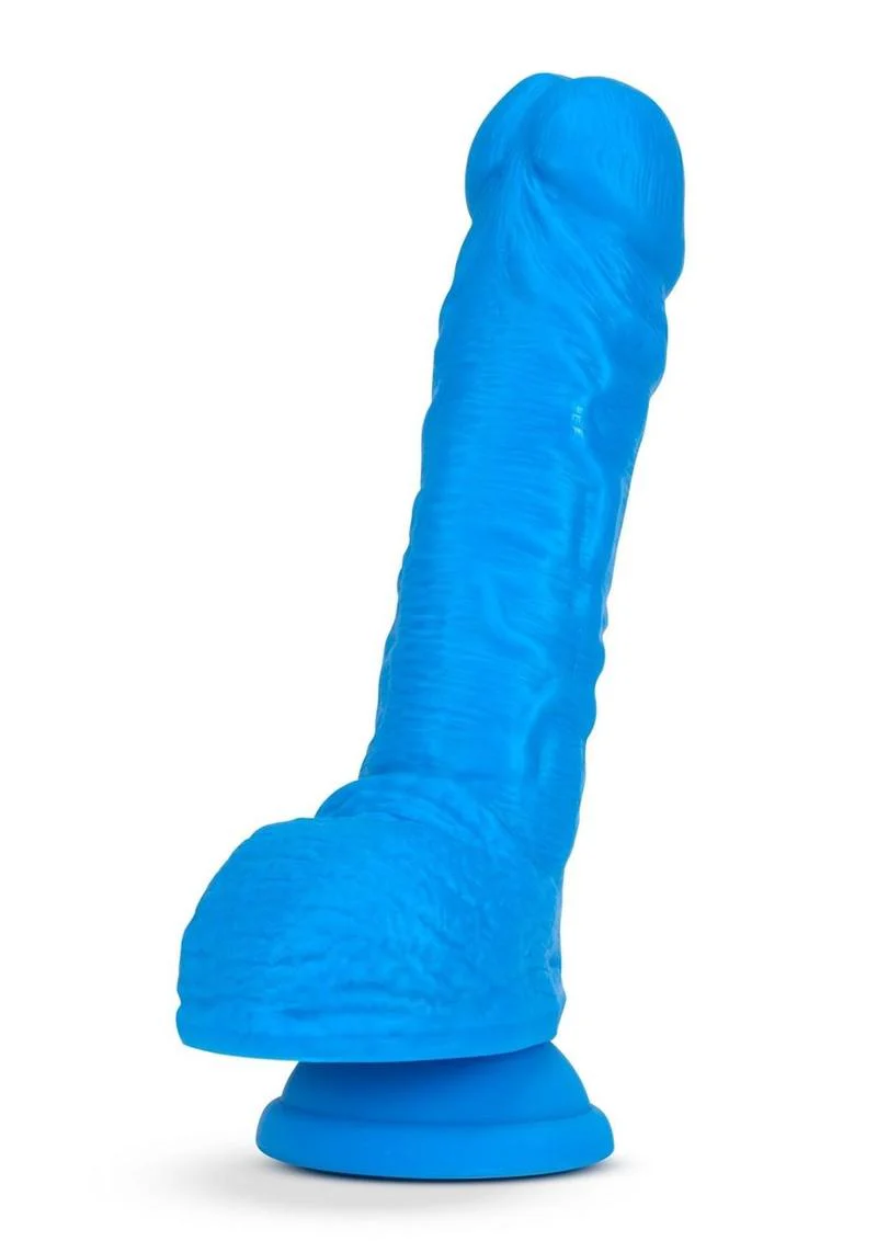 Neo Elite Silicone Dual Density Dildo with Balls - Image 7