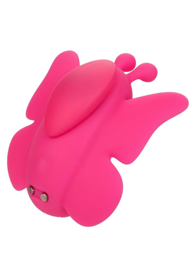 Neon Vibes The Fluffer Vibe Rechargeable Silicone Butterfly Panty Vibe