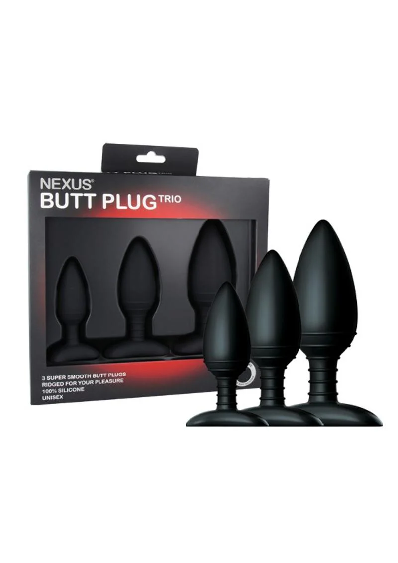 Nexus Butt Plug Trio Silicone Butt Plugs - Image 2