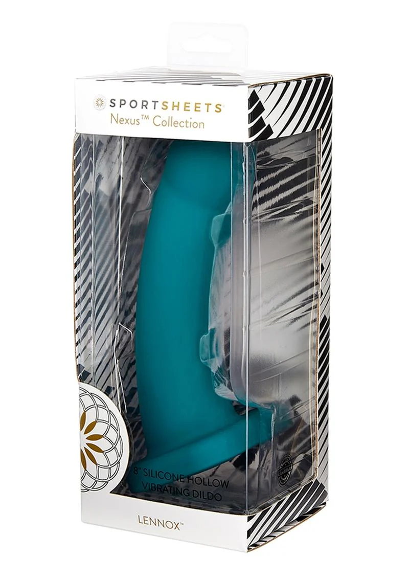 Nexus Collection By Sportsheets Lennox Silicone Hollow Vibrating Sheath Rechargeable Dildo - Image 2