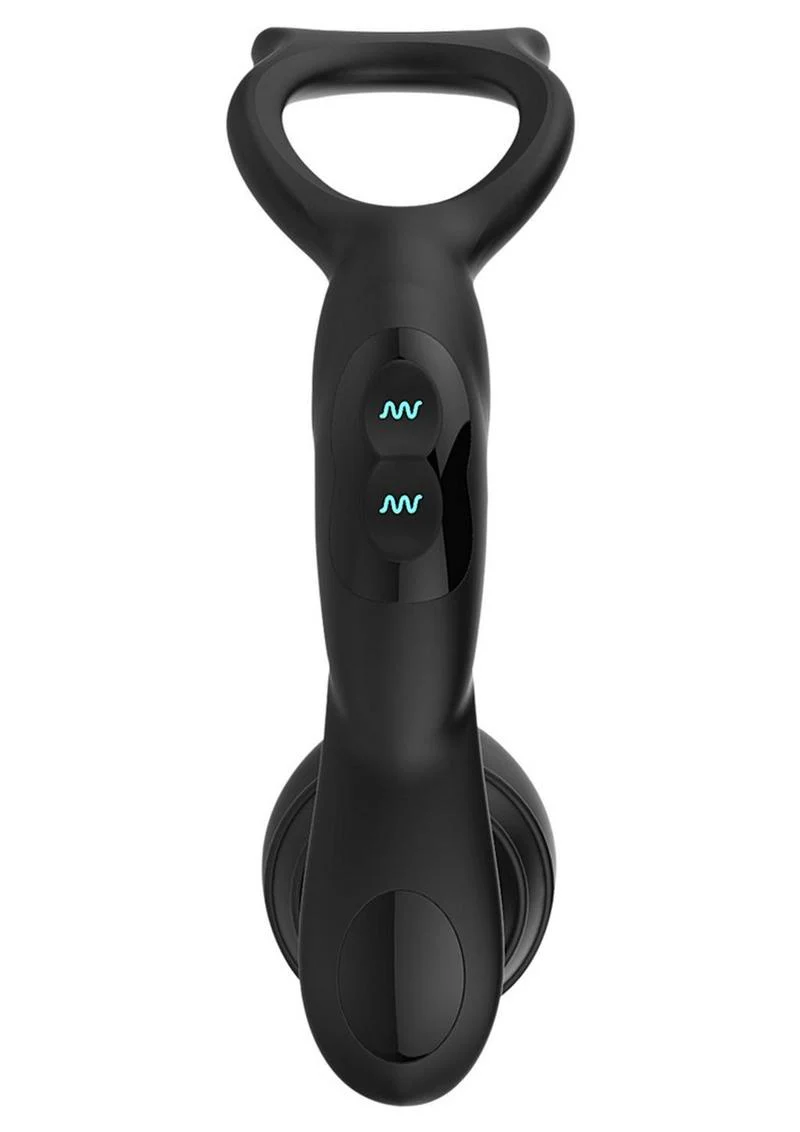 Nexus Simul8 Rechargeable Silicone Butt Plug Edition Vibrating Dual Motor Anal Cock and Ball - Image 3