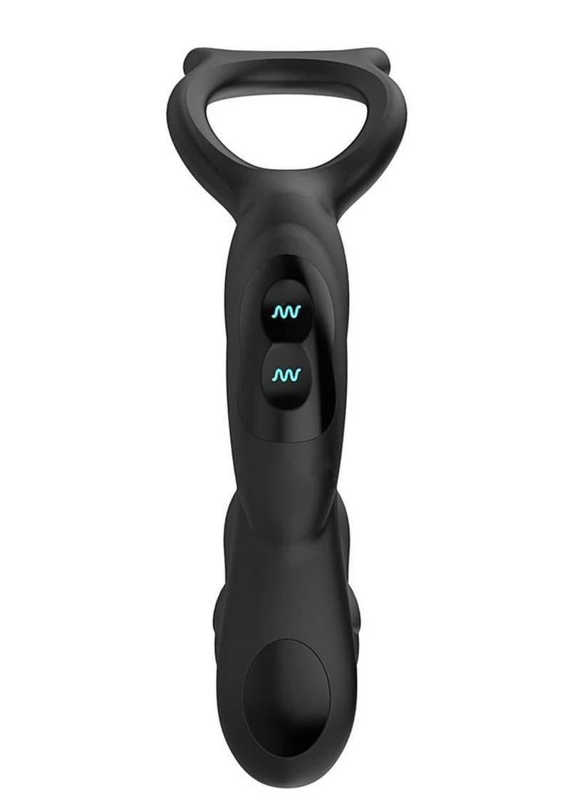 Nexus Simul8 Rechargeable Silicone Prostate Edition Vibrating Dual Motor Anal Cock and Ball - Image 3