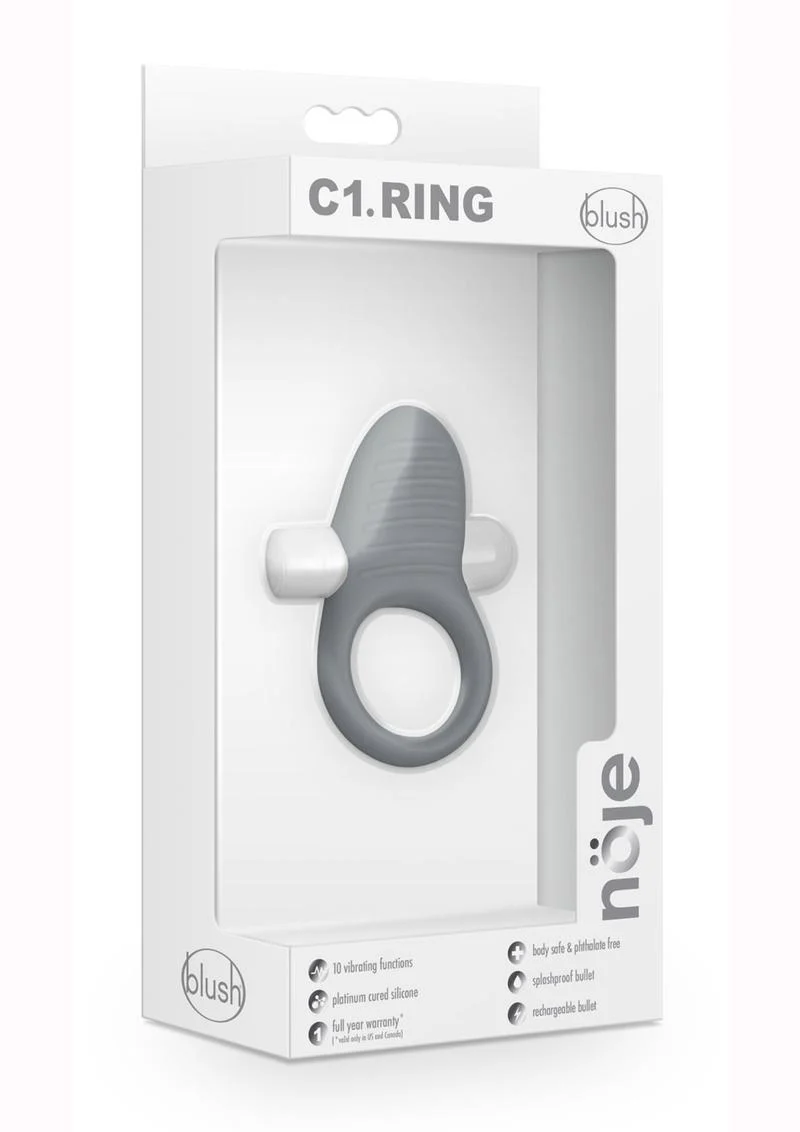 Noje C1 Rechargeable Silicone Cock Ring - Image 2
