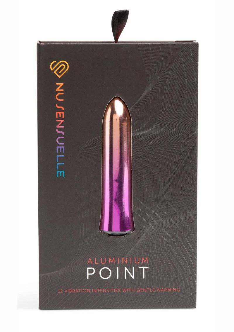 Nu Sensuelle Aluminium Point Rechargeable Warming Bullet - Image 2