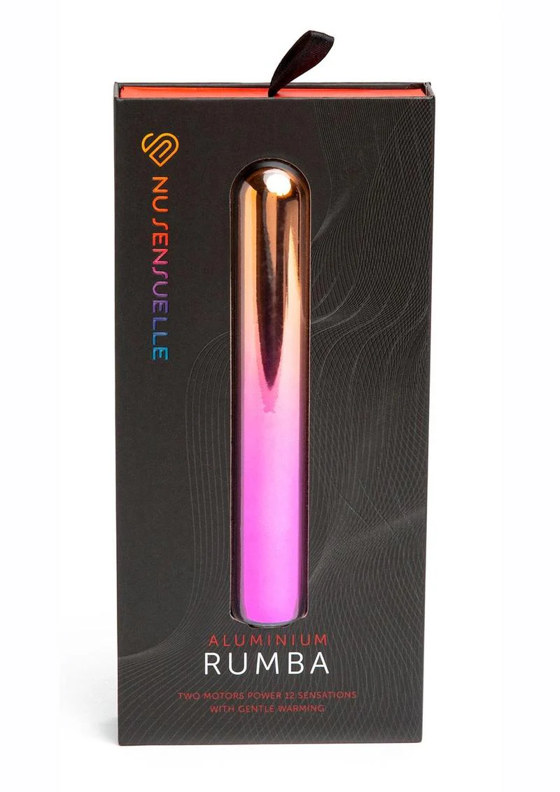 Nu Sensuelle Aluminium Rumba Rechargeable Warming Bullet - Image 2
