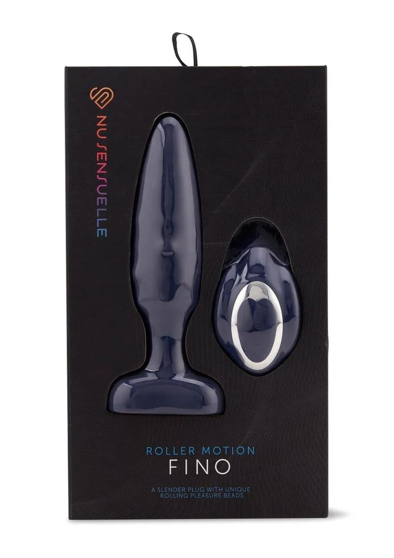 Nu Sensuelle Andii Fino Roller Motion Rechargeable Silicone Anal Plug with Remote Control - Image 3