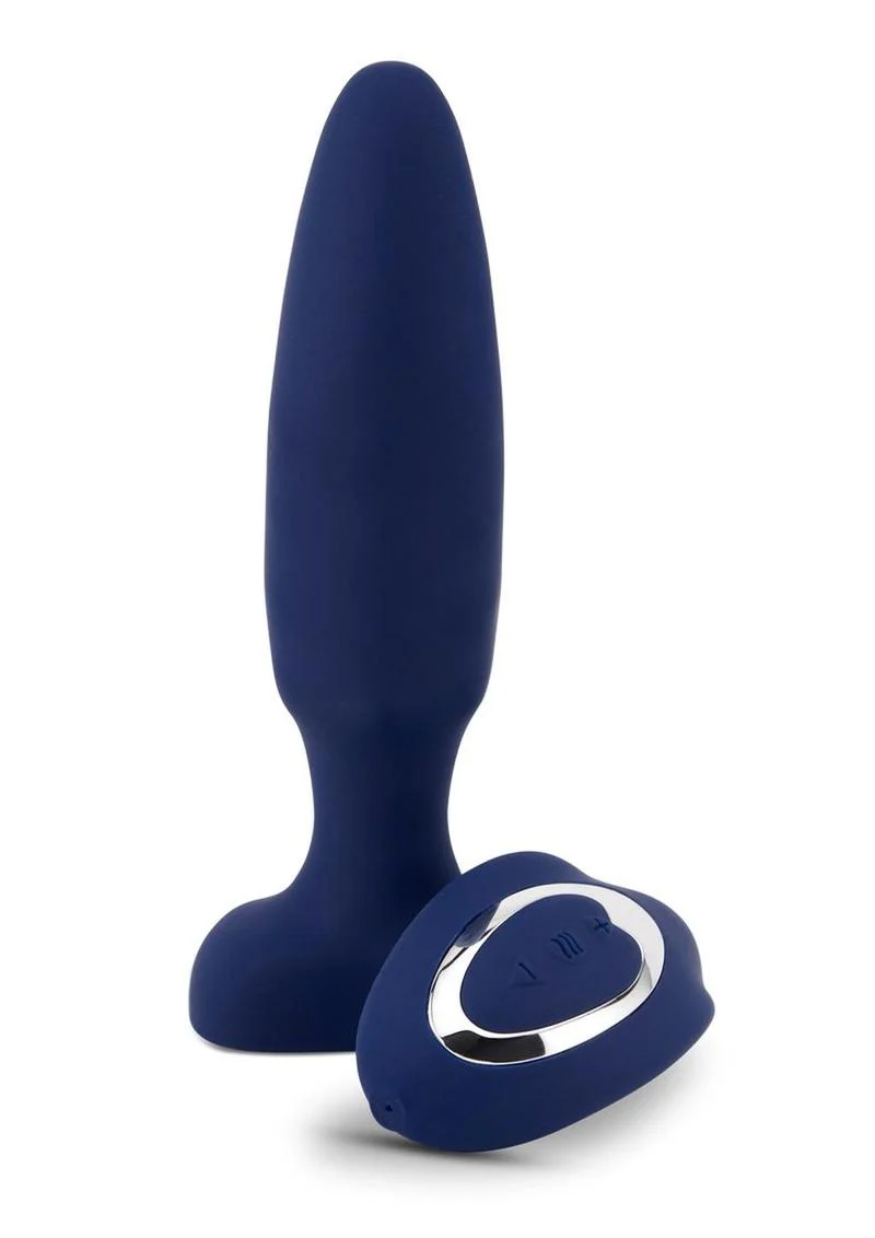 Nu Sensuelle Andii Fino Roller Motion Rechargeable Silicone Anal Plug with Remote Control - Image 4