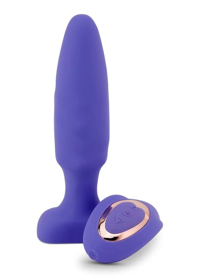 Nu Sensuelle Andii Fino Roller Motion Rechargeable Silicone Anal Plug with Remote Control - Image 7