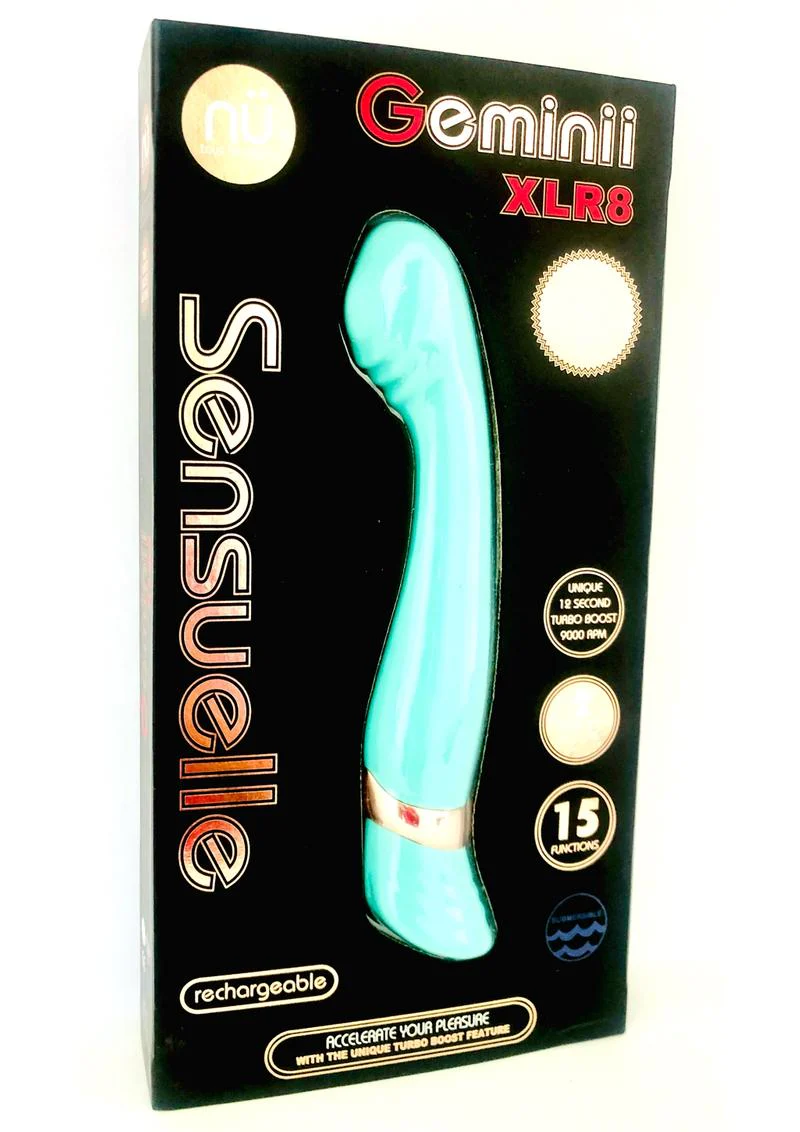 Nu Sensuelle Geminii Xlr8 Rechargeable Silicone G-Spot Vibrator - Image 3