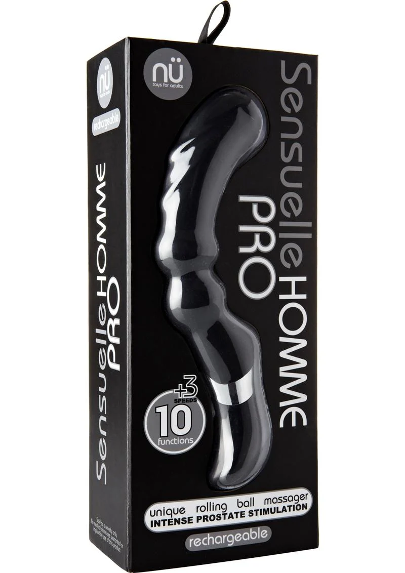 Nu Sensuelle Homme Pro Rechargeable Silicone Prostate Massager - Image 2