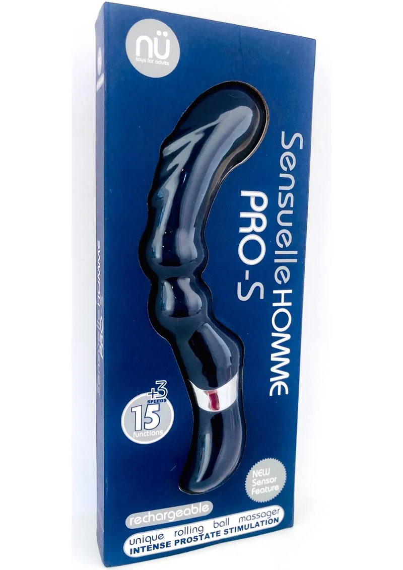 Nu Sensuelle Homme Pro-S Rechargeable Silicone Prostate Massager - Image 2