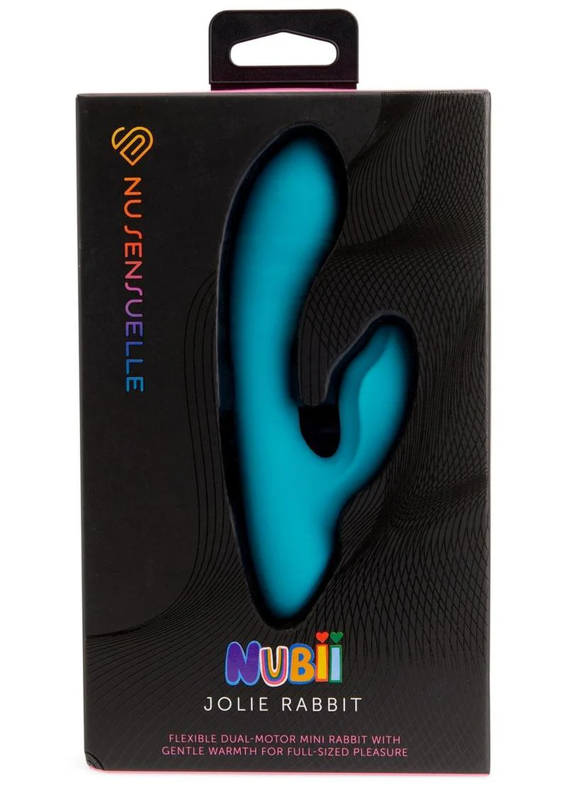 Nu Sensuelle Jolie Nubii Rechargeable Silicone Mini Heating Rabbit - Image 10