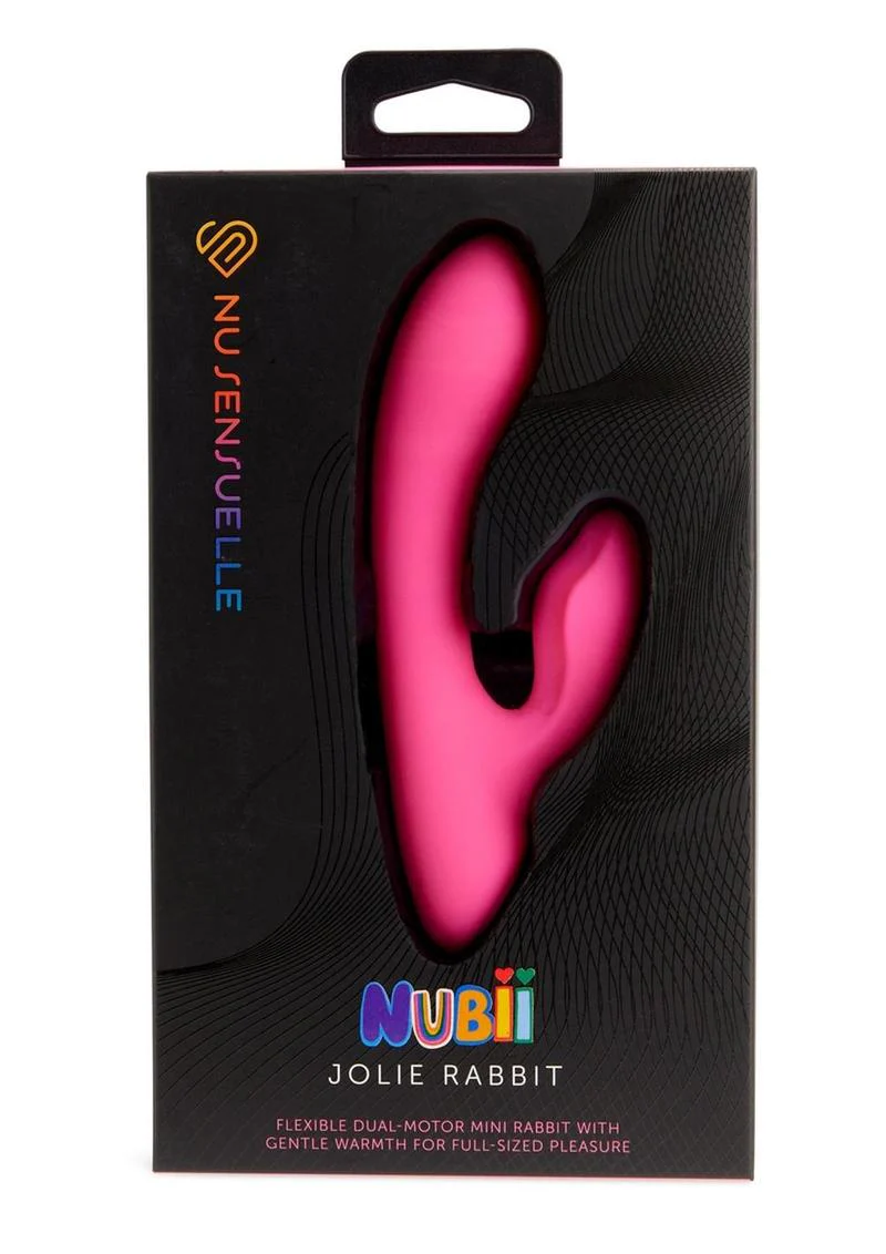Nu Sensuelle Jolie Nubii Rechargeable Silicone Mini Heating Rabbit - Image 4