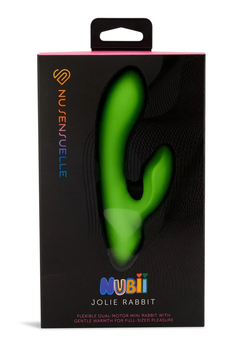 Nu Sensuelle Jolie Nubii Rechargeable Silicone Mini Heating Rabbit - Image 7