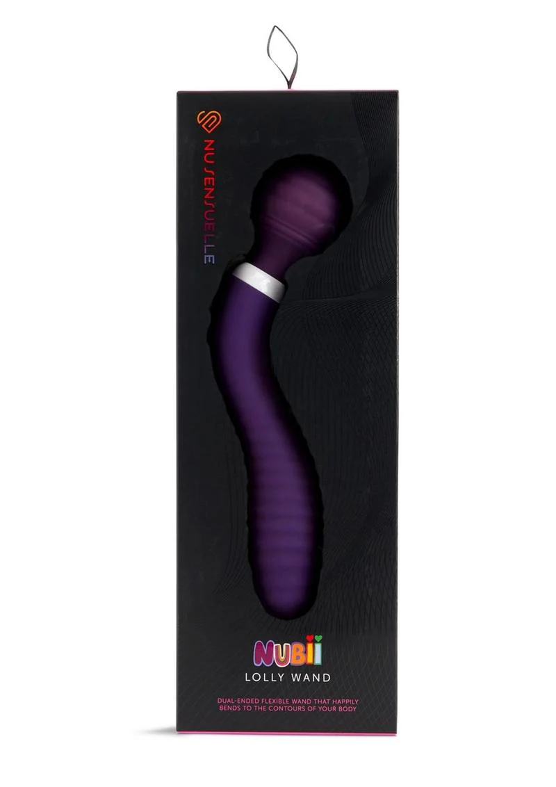 Nu Sensuelle Lolly Nubii Flexible Rechargeable Silicone Wand - Image 3