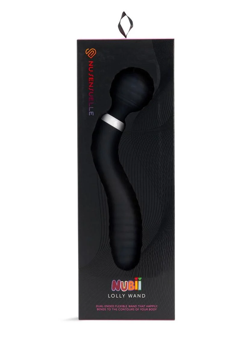 Nu Sensuelle Lolly Nubii Flexible Rechargeable Silicone Wand - Image 6