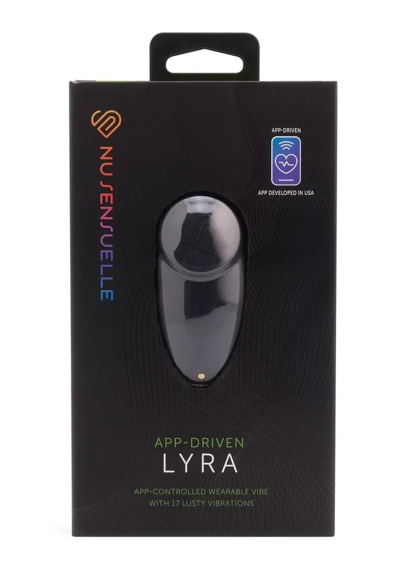 Nu Sensuelle Lyra Rechargeable Silicone App Compatible Panty Vibe - Image 3