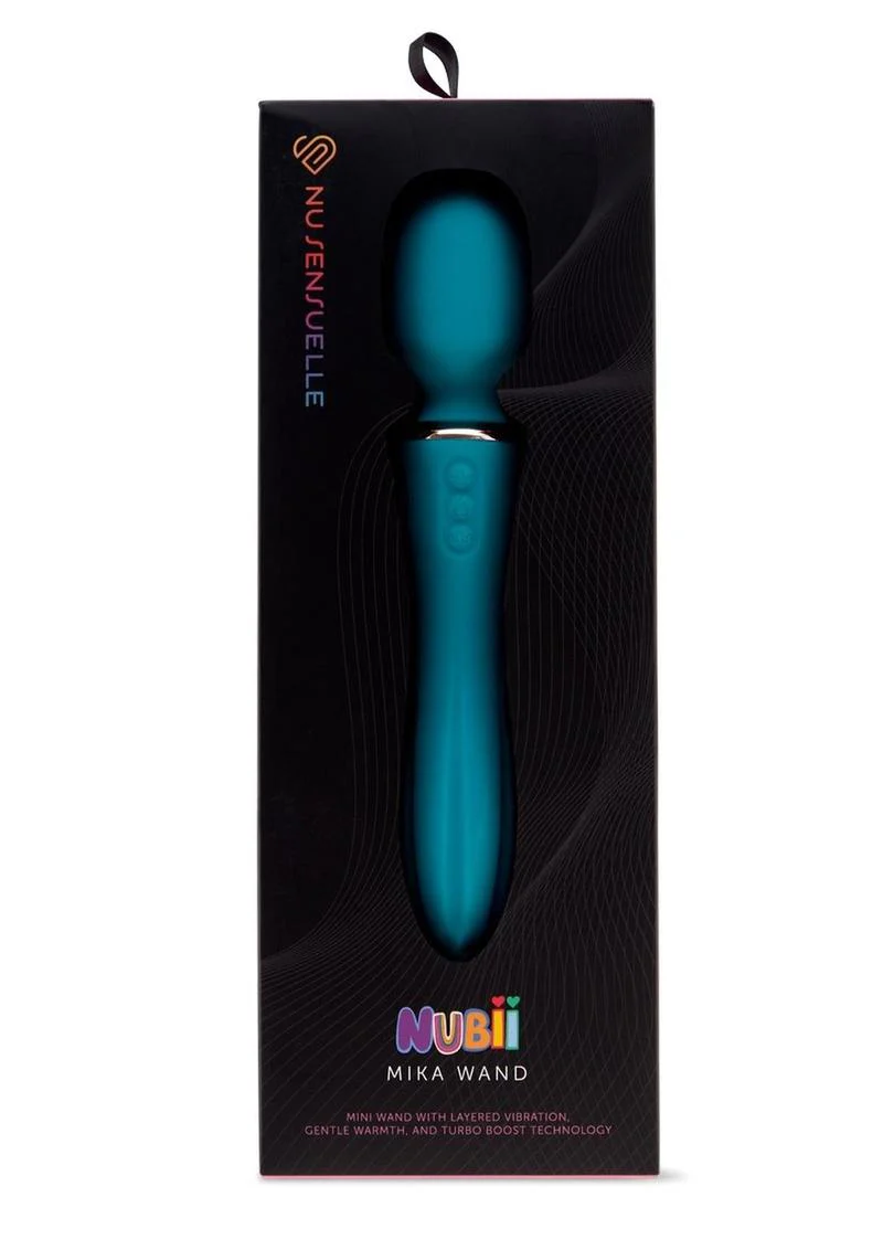 Nu Sensuelle Mika Nubii Rechargeable Silicone Mini Wand - Image 3