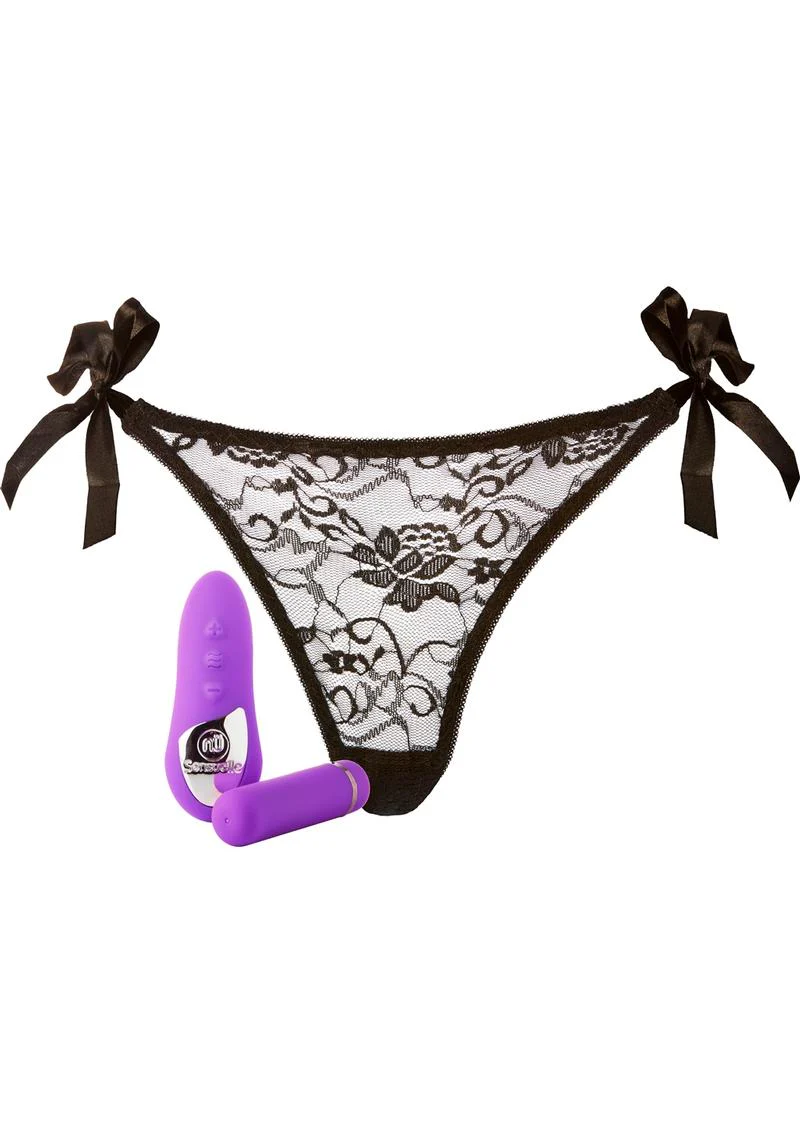 Nu Sensuelle Pleasure Panty Vibe Rechargeable Silicone Remote and Bullet - Image 2