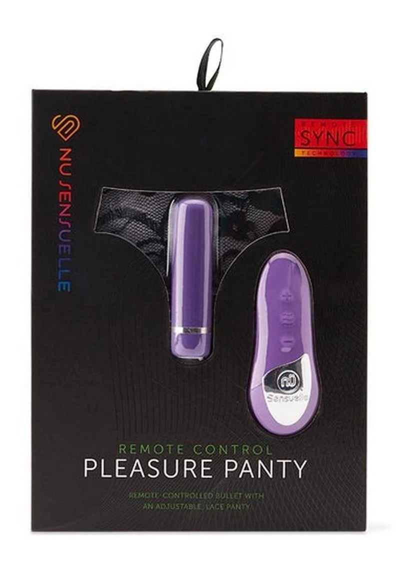 Nu Sensuelle Pleasure Panty Vibe Rechargeable Silicone Remote and Bullet - Image 6