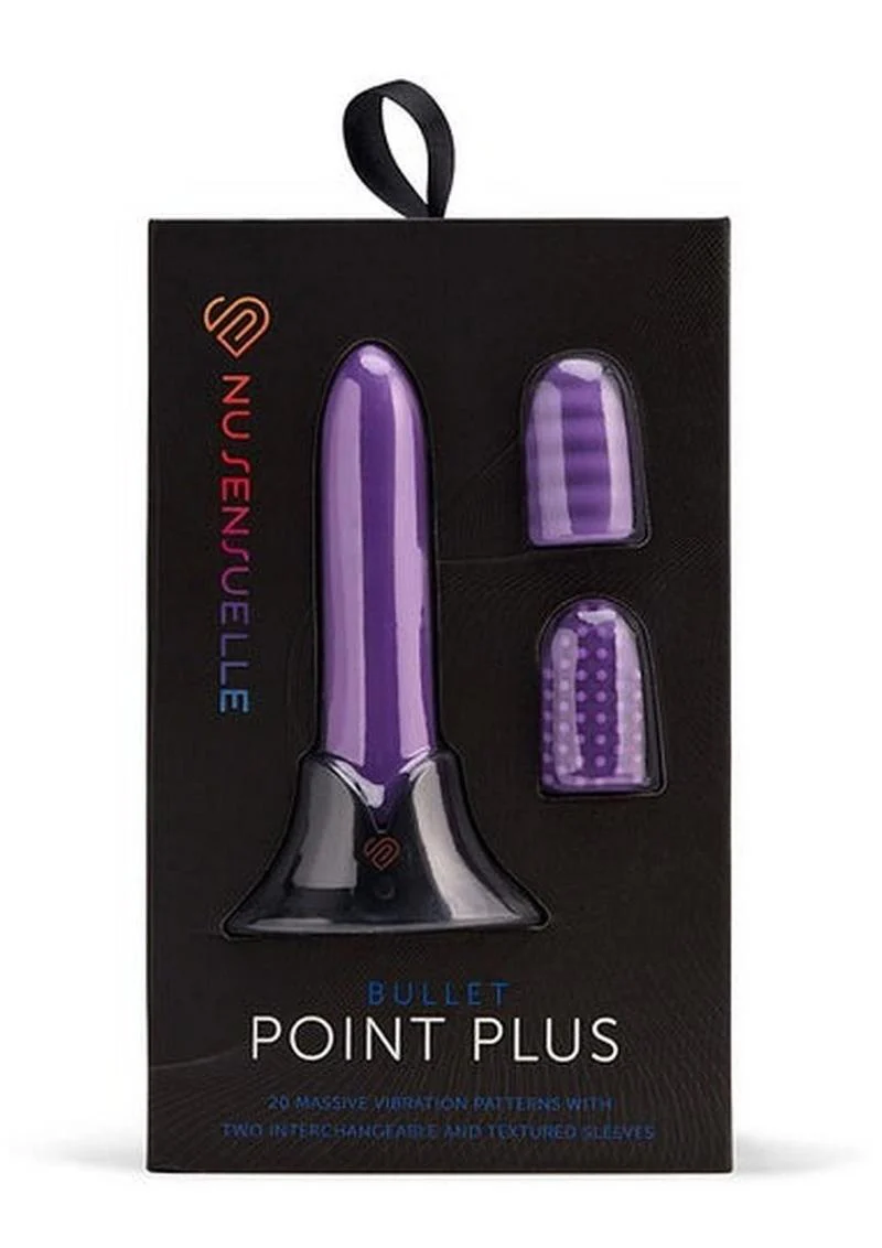 Nu Sensuelle Point Plus Rechargeable Silicone Bullet - Image 10