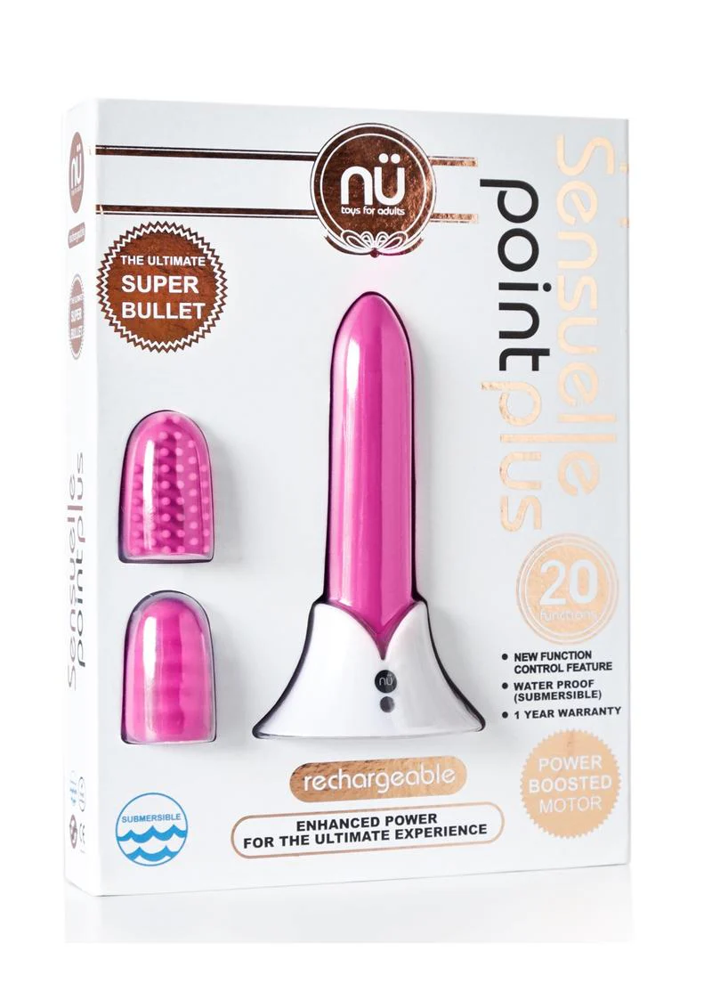 Nu Sensuelle Point Plus Rechargeable Silicone Bullet - Image 7