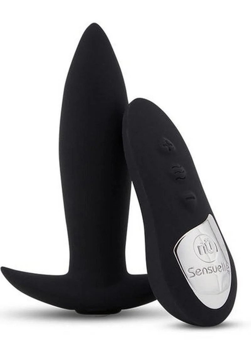 Nu Sensuelle Remote Control Mini-Plug Rechargeable Silicone Vibrating Plug - Image 5