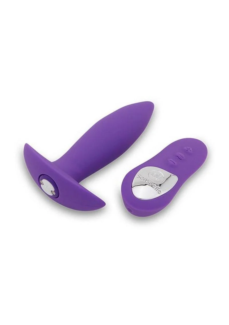 Nu Sensuelle Remote Control Mini-Plug Rechargeable Silicone Vibrating Plug - Image 7