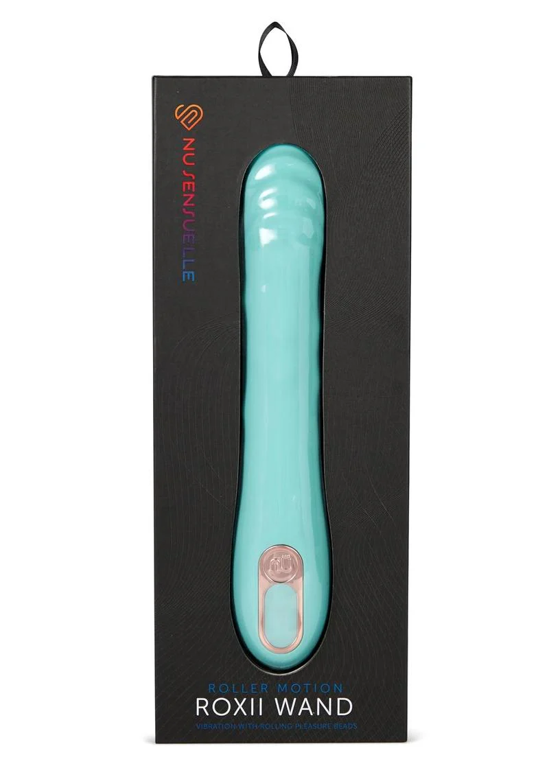 Nu Sensuelle Roxii Rechargeable Silicone Wand with Roller Motion - Image 2