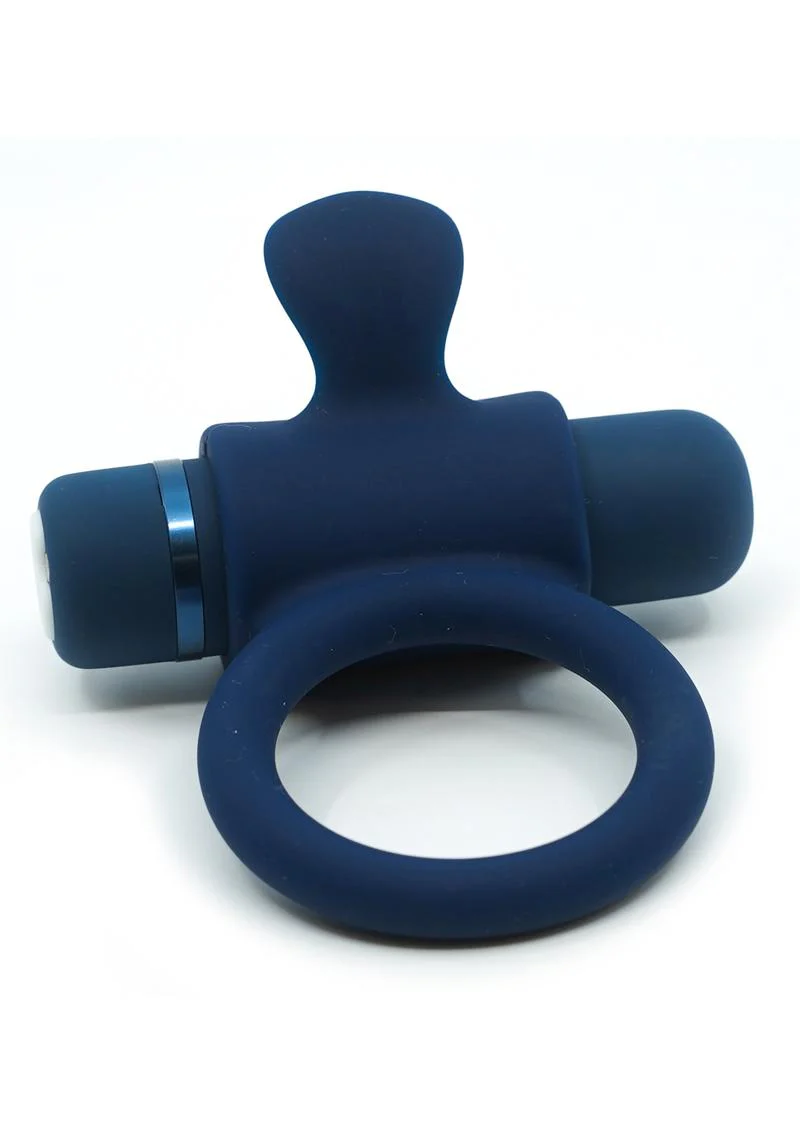 Nu Sensuelle Silicone Bullet Ring Rechargeable Vibrating Cock Ring - Image 2