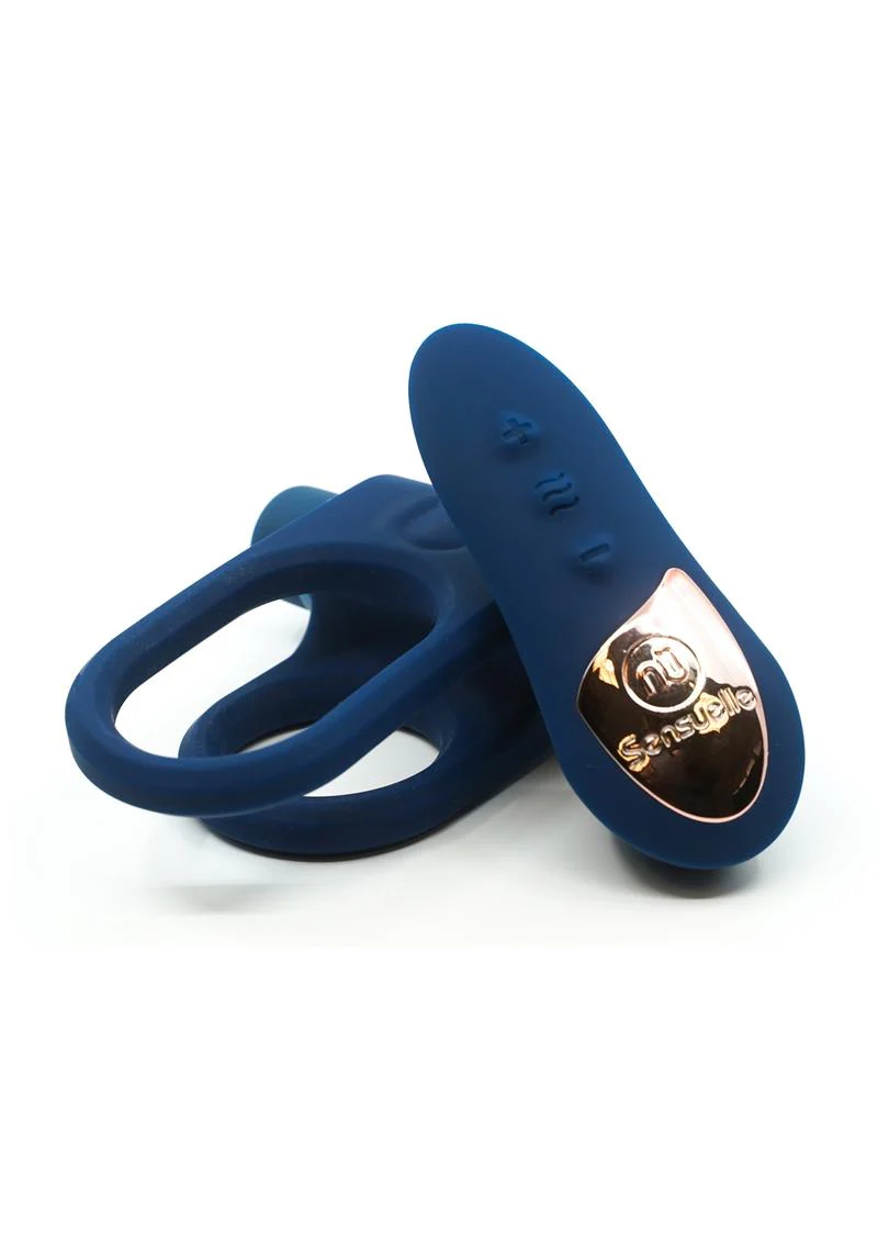 Nu Sensuelle Silicone Bullet Ring Xlr8 Rechargeable Vibrating Cock Ring with Remote Control - Image 2