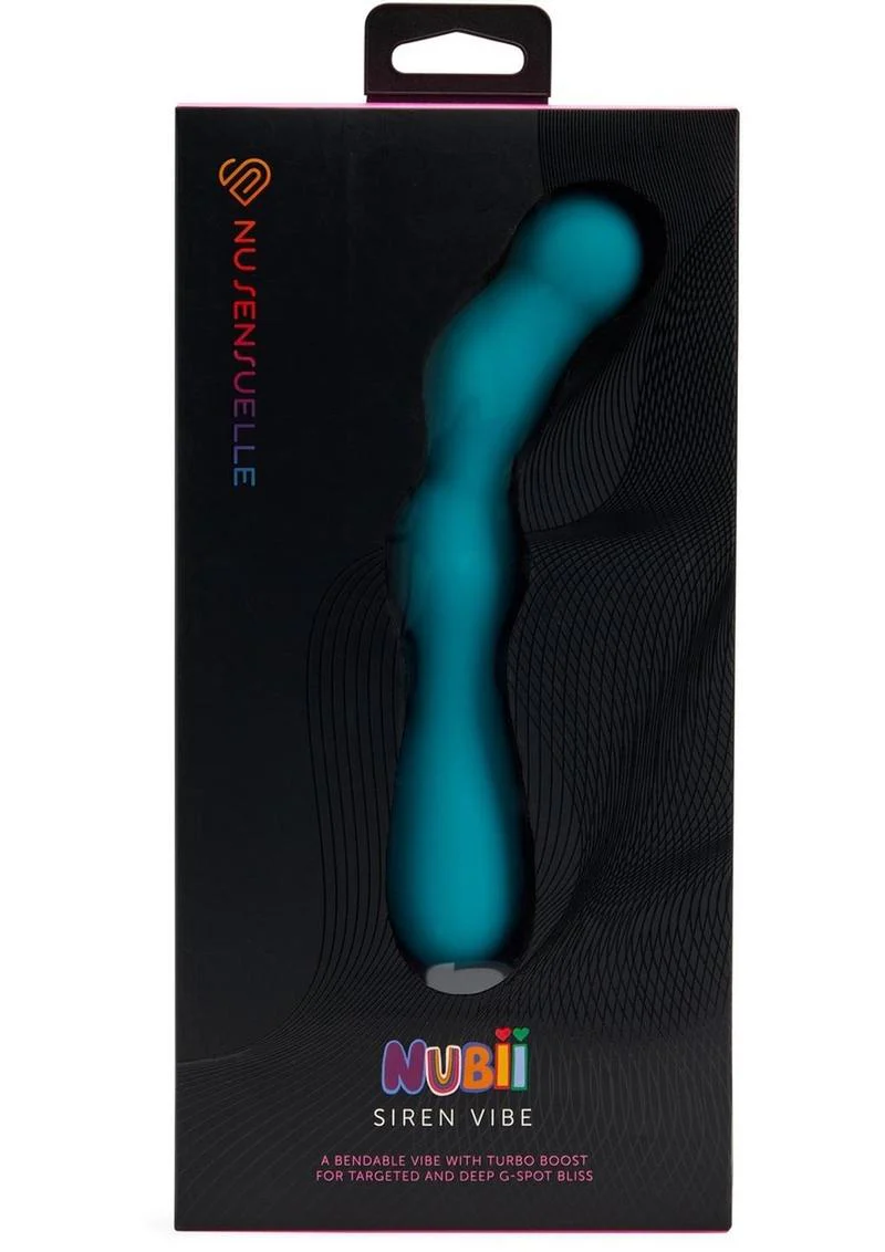 Nu Sensuelle Siren Nubii Bendable Rechargeable Silicone G-Spot Vibe - Image 10