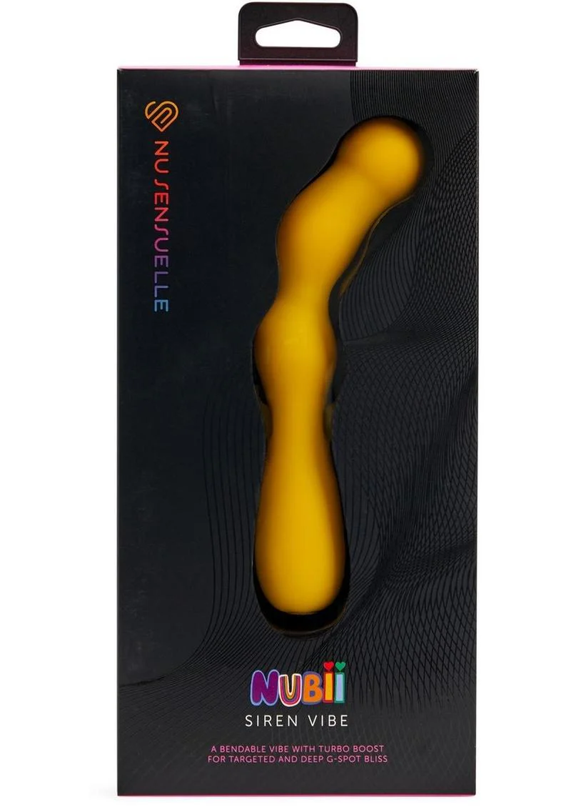 Nu Sensuelle Siren Nubii Bendable Rechargeable Silicone G-Spot Vibe - Image 4