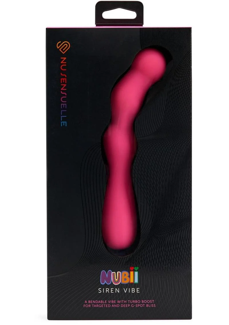 Nu Sensuelle Siren Nubii Bendable Rechargeable Silicone G-Spot Vibe - Image 7