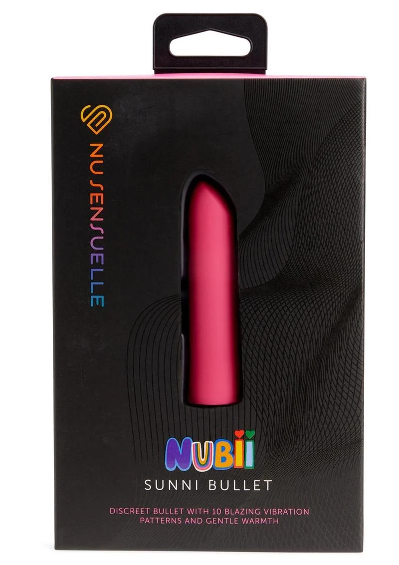 Nu Sensuelle Sunni Nubii Rechargeable Silicone Heating Bullet - Image 6