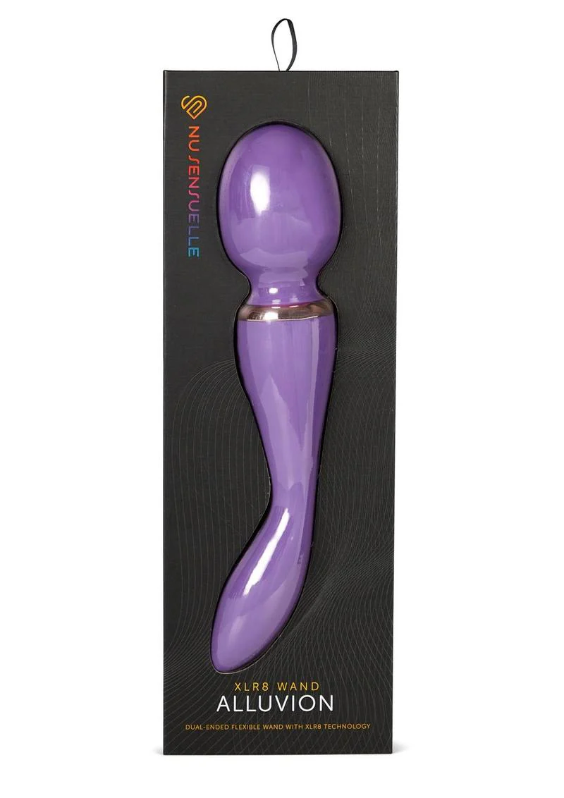 Nu Sensuelle Xlr8 Alluvion Silicone Rechargeable Wand Massager - Image 6