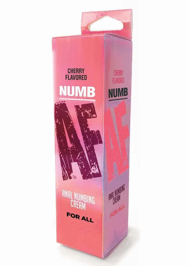 Numb AF Anal Numbing Flavored Cream Cherry - Image 2