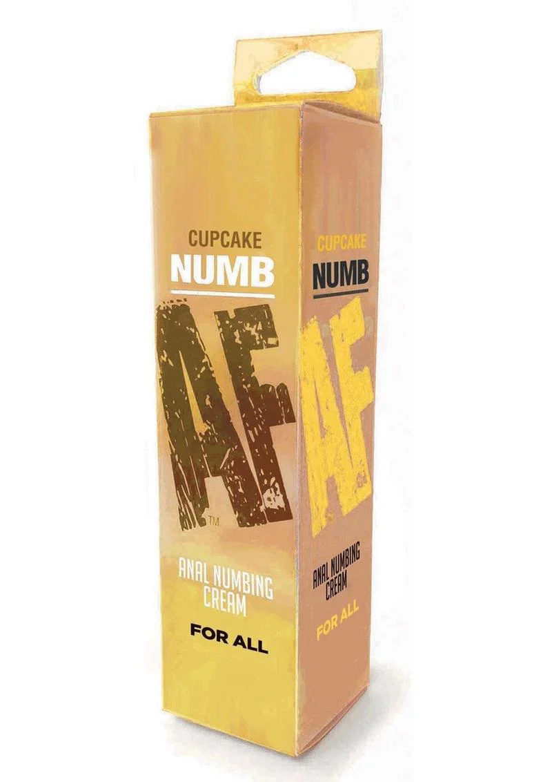 Numb AF Anal Numbing Flavored Cream - Cupcake - Image 2