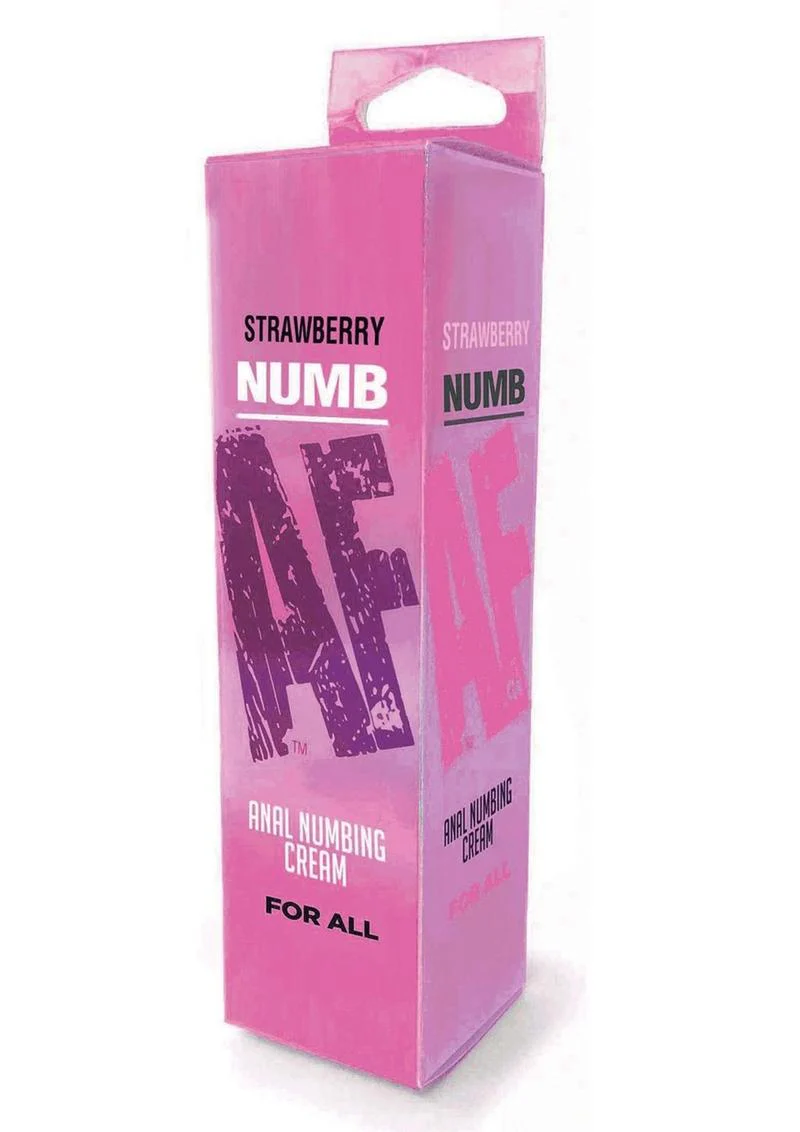 Numb AF Anal Numbing Flavored Cream - Strawberry - Image 2