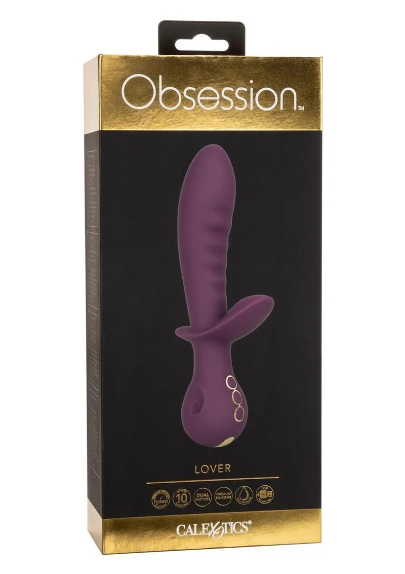 Obsession Lover Rechargeable Silicone Dual Vibrator - Image 2