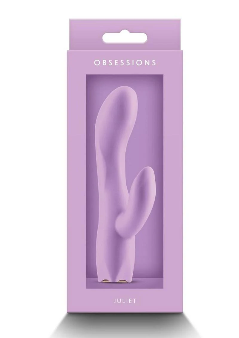 Obsessions Juliet Rechargeable Silicone Rabbit Vibrator - Image 3