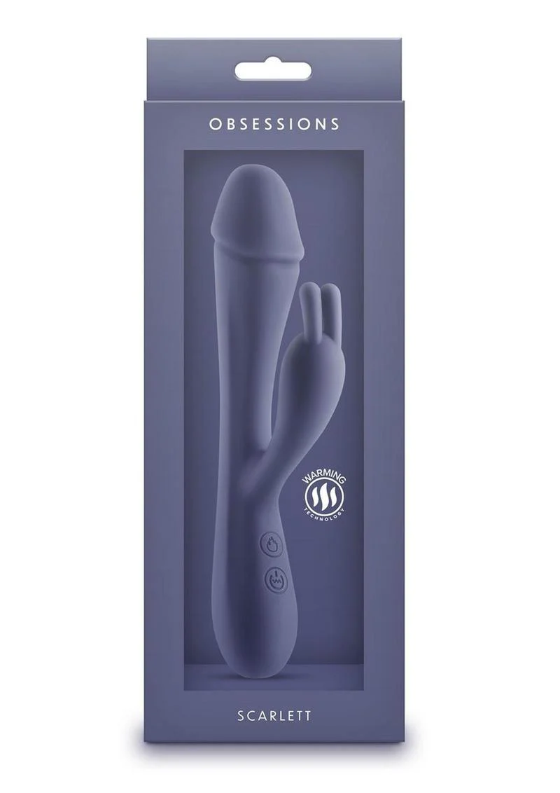 Obsessions Scarlett Rechargeable Silicone Rabbit Vibrator - Image 3