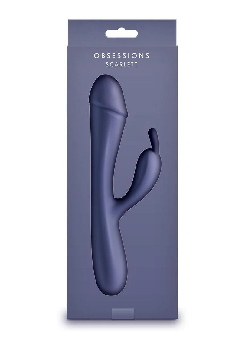 Obsessions Scarlett Rechargeable Silicone Rabbit Vibrator - Image 5
