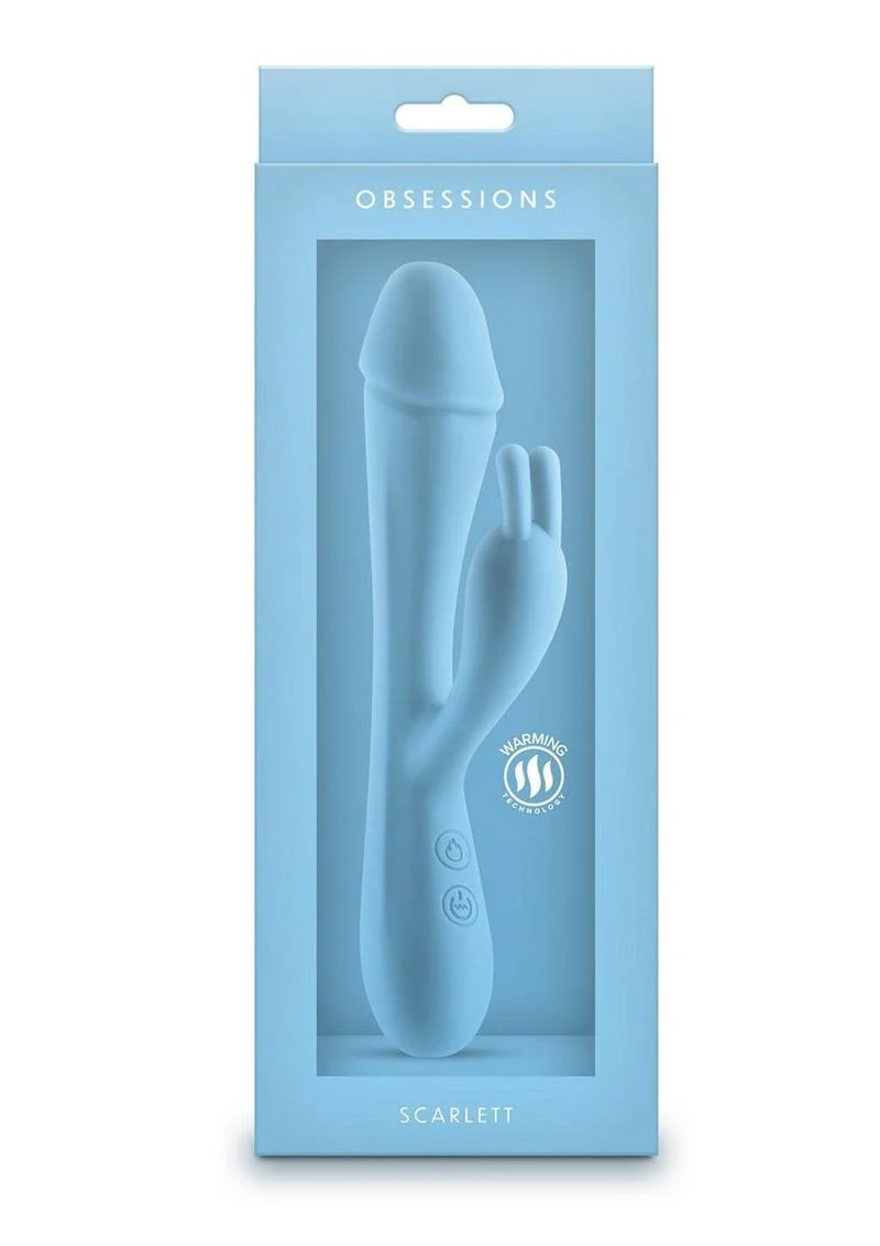 Obsessions Scarlett Rechargeable Silicone Rabbit Vibrator - Image 6