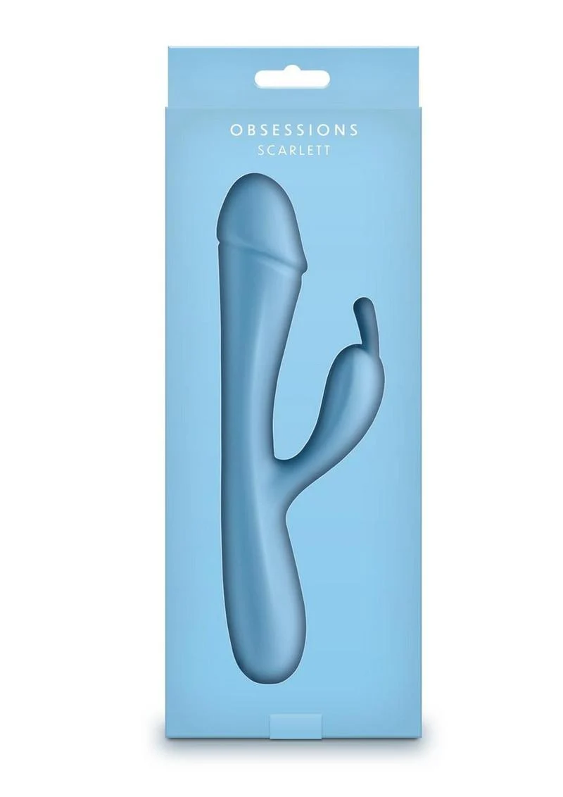 Obsessions Scarlett Rechargeable Silicone Rabbit Vibrator - Image 8