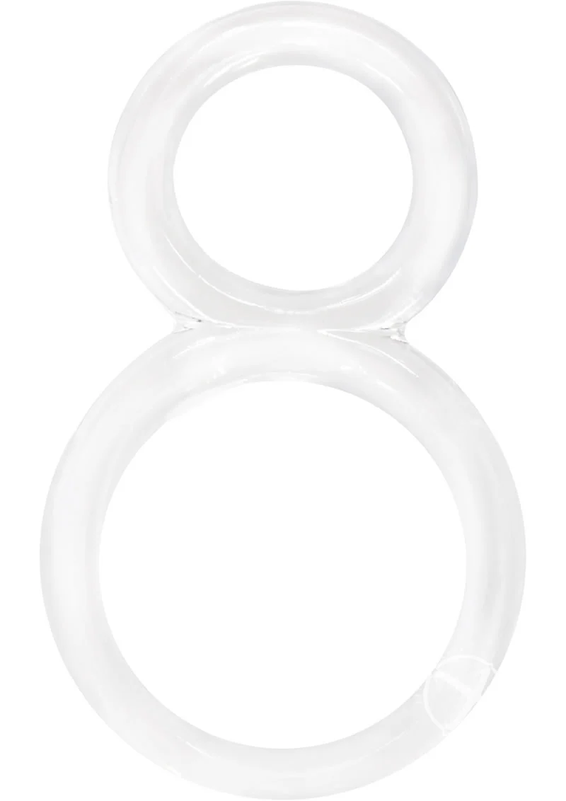 Ofinity Super Stretchy Double Silicone Cock Ring Waterproof - Image 2