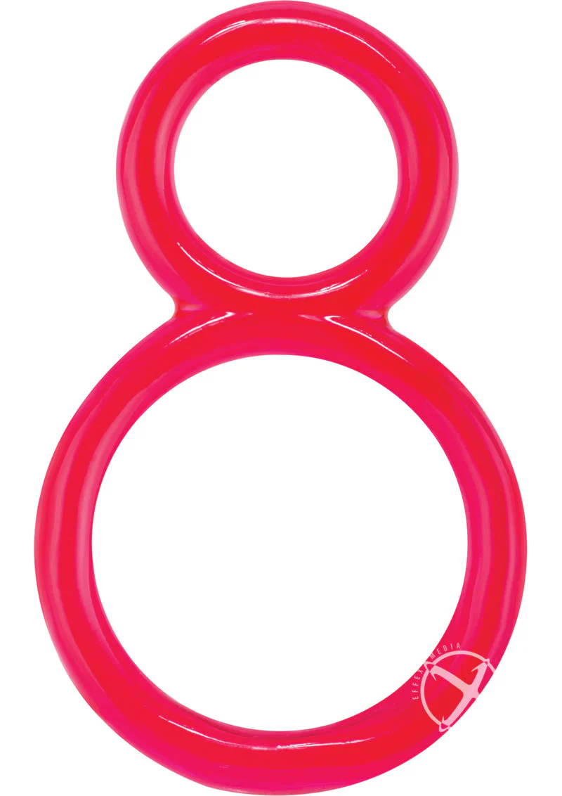 Ofinity Super Stretchy Double Silicone Cock Ring Waterproof - Image 3